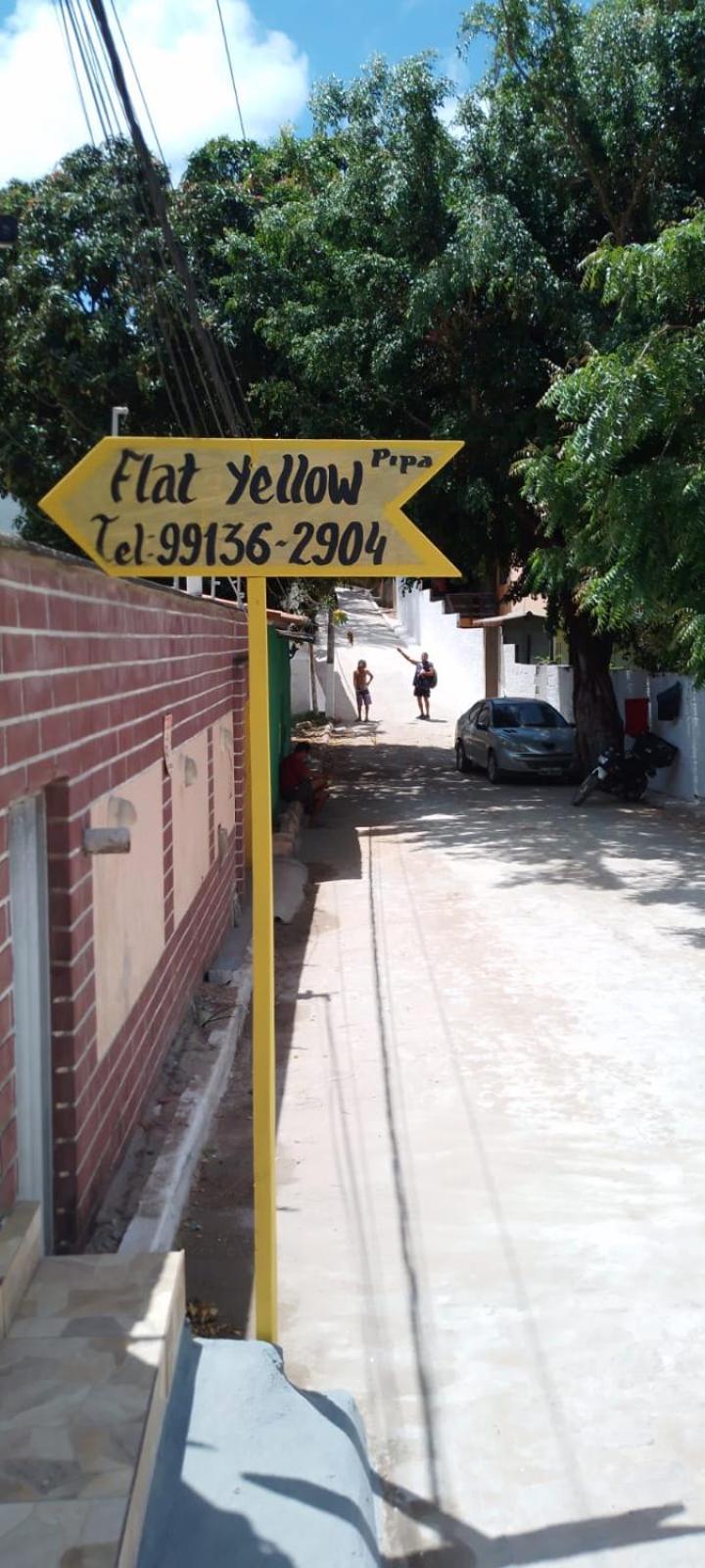 Flat Yellow Pipa Praia de Pipa Екстер'єр фото